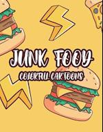 Junk Food Colorful Cartoons