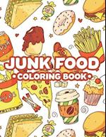 Junk Food Coloring Book