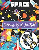 Space Coloring Book For Kids