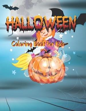 Halloween Coloring Book for kids