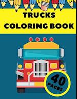 Trucks Coloring Book