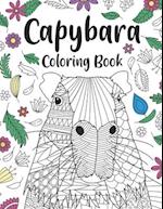 Capybara Coloring Book