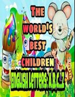 The World's Best Children English Letters A B C Z