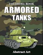 Armored Tanks Coloring Book