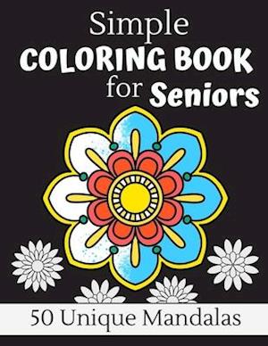 Simple Coloring Book For Seniors