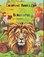 Coloring Books For Kids Beautiful Animals