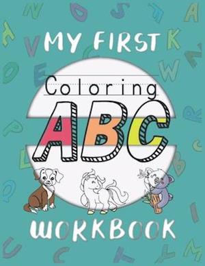 My First ABC coloring workbook