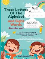 Trace Letters Of The Alphabet and Sight Words on the go