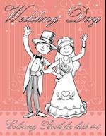 Wedding Day Coloring Book for kids 4-8