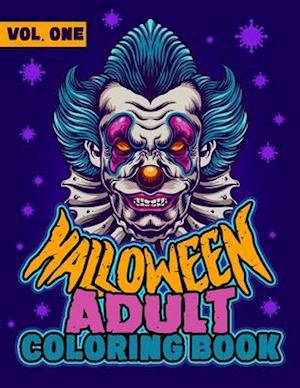 Halloween Adult Coloring Book Vol One