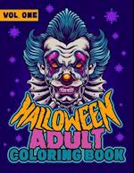 Halloween Adult Coloring Book Vol One