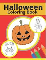 Halloween Coloring Book