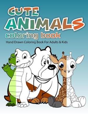 Cute Animals Coloring Book