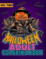 Halloween Adult Coloring Book Vol. Two