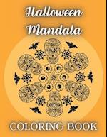 Halloween Mandala Coloring Book