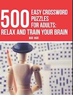 500 Easy crossword puzzles for adults