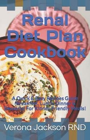 Renal Diet Plan Cookbook