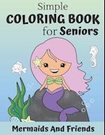 Simple Coloring Book For Seniors