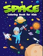 Space Coloring Book For Kids