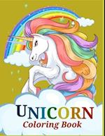 Unicorn Coloring Book: Magical Unicorn Coloring Books for Girls, A Fantasy Coloring Book with Magical Unicorns, Beautiful Flowers, and Relaxing Fantas