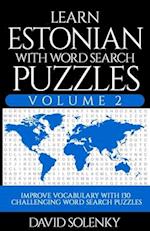 Learn Estonian with Word Search Puzzles Volume 2