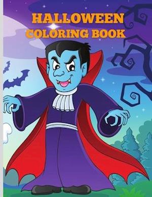 Halloween Coloring Book: Childrens Halloween Coloring Book for Kids: 92 Unique Pages To Color