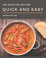 365 Selected Quick And Easy Recipes