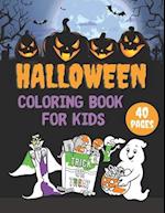 Halloween Coloring Book for Kids