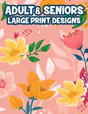Adult & Seniors Large Print Designs