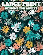 Large Print Designs For Adults