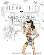BERNADETTE Fashion Coloring Book Vol.22