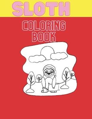 Sloth Coloring Book