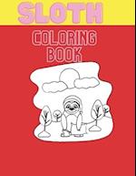 Sloth Coloring Book