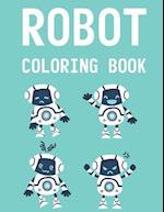 Robot Coloring Book