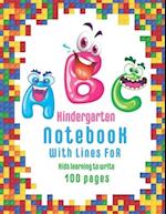 ABC kindergarten Notebook