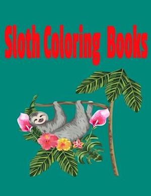 Sloth Coloring Books