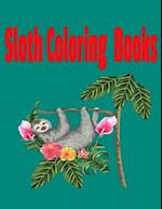 Sloth Coloring Books