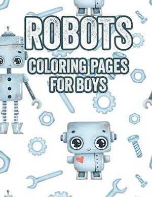 Robots Coloring Pages For Boys