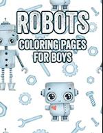 Robots Coloring Pages For Boys