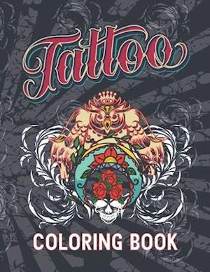 Tattoo Coloring Book