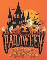 Halloween Coloring And Activity Book