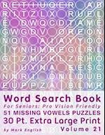 Word Search Book For Seniors