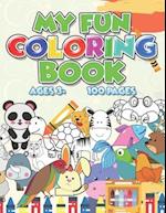 My Fun Coloring Book Animals