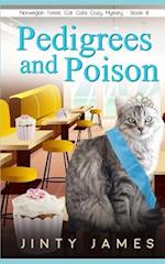 Pedigrees and Poison: A Norwegian Forest Cat Café Cozy Mystery - Book 8 