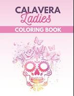 Calavera Ladies Coloring Book