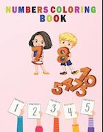 Numbers coloring book