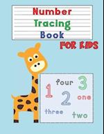 Number Tracing Book for Kids