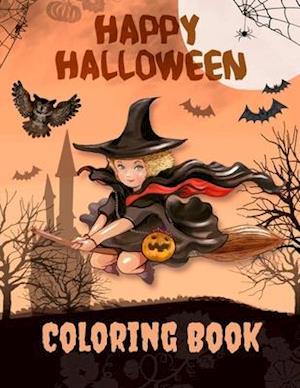 Halloween Coloring Book