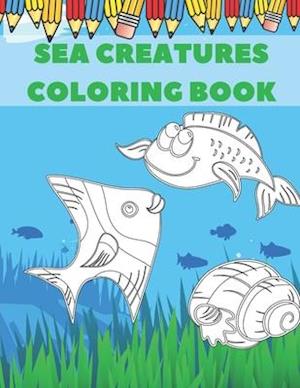 Sea Creature Coloring Book