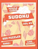 Puzzle Cloud Sudoku Vol 3 (500 Puzzles, Hard+)
